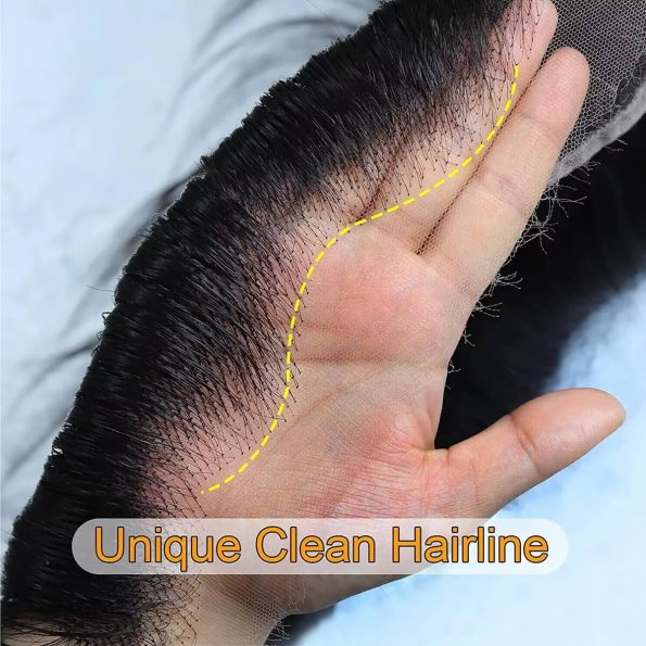 hd lace frontal pre-plucked hairline