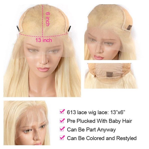 180% Density 613 Brazilian Straight Lace Front Wig (4)