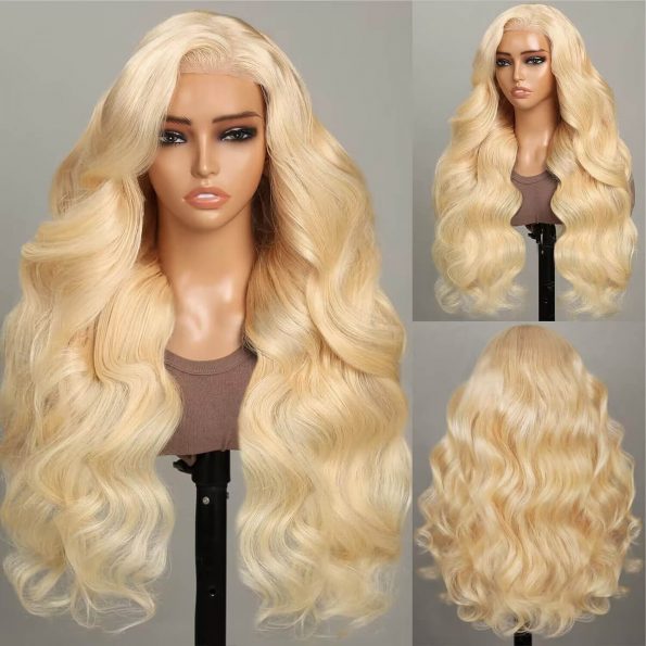 613 blonde glueless wig details (2)