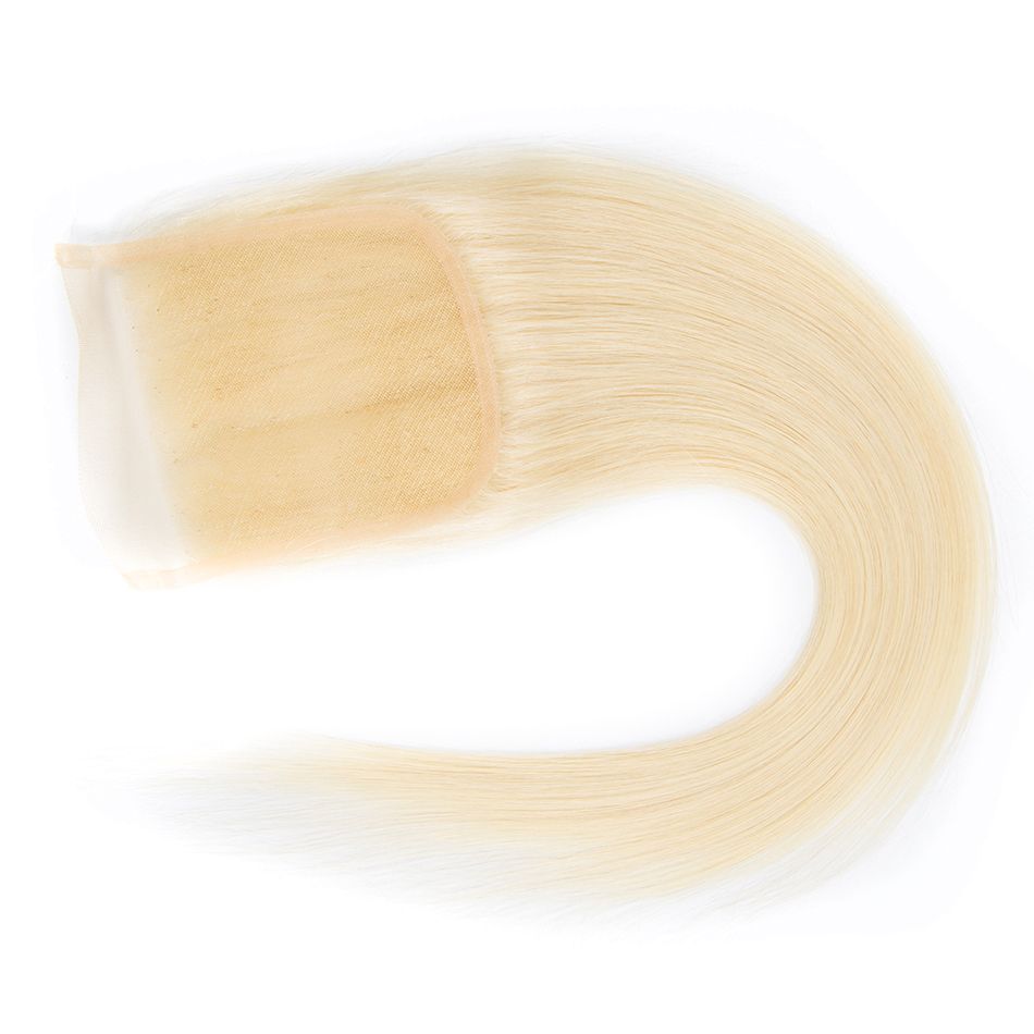 613 Straight Hair 3 Bundles With Closure