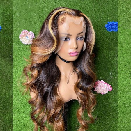 Colored body Wave wig