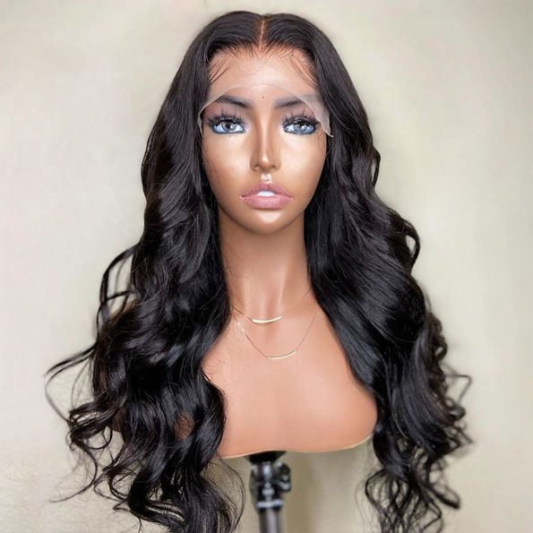 HD transparent lace wig