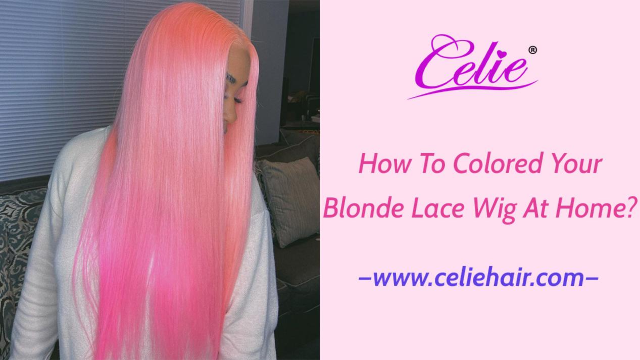 colored lace wig