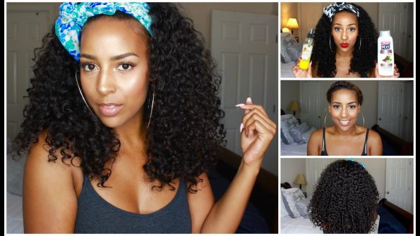 curly lace front wig