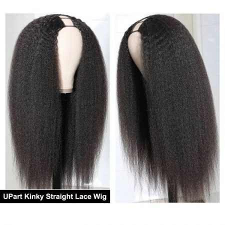 Kinky Straight Hair U Part Wig (2)