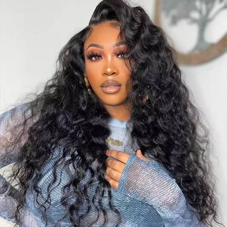 Pre cut lace wear go glueless wig loose deep wave (1)