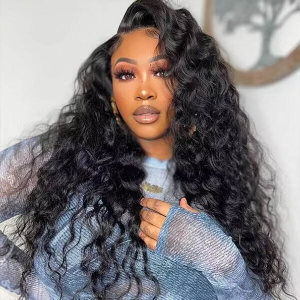 Pre cut lace wear go glueless wig loose deep wave (1)