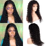 360 water wave lace front wig