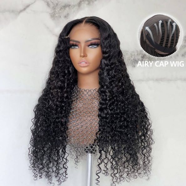 airy cap wig deep wave wear go glueless wig (1)