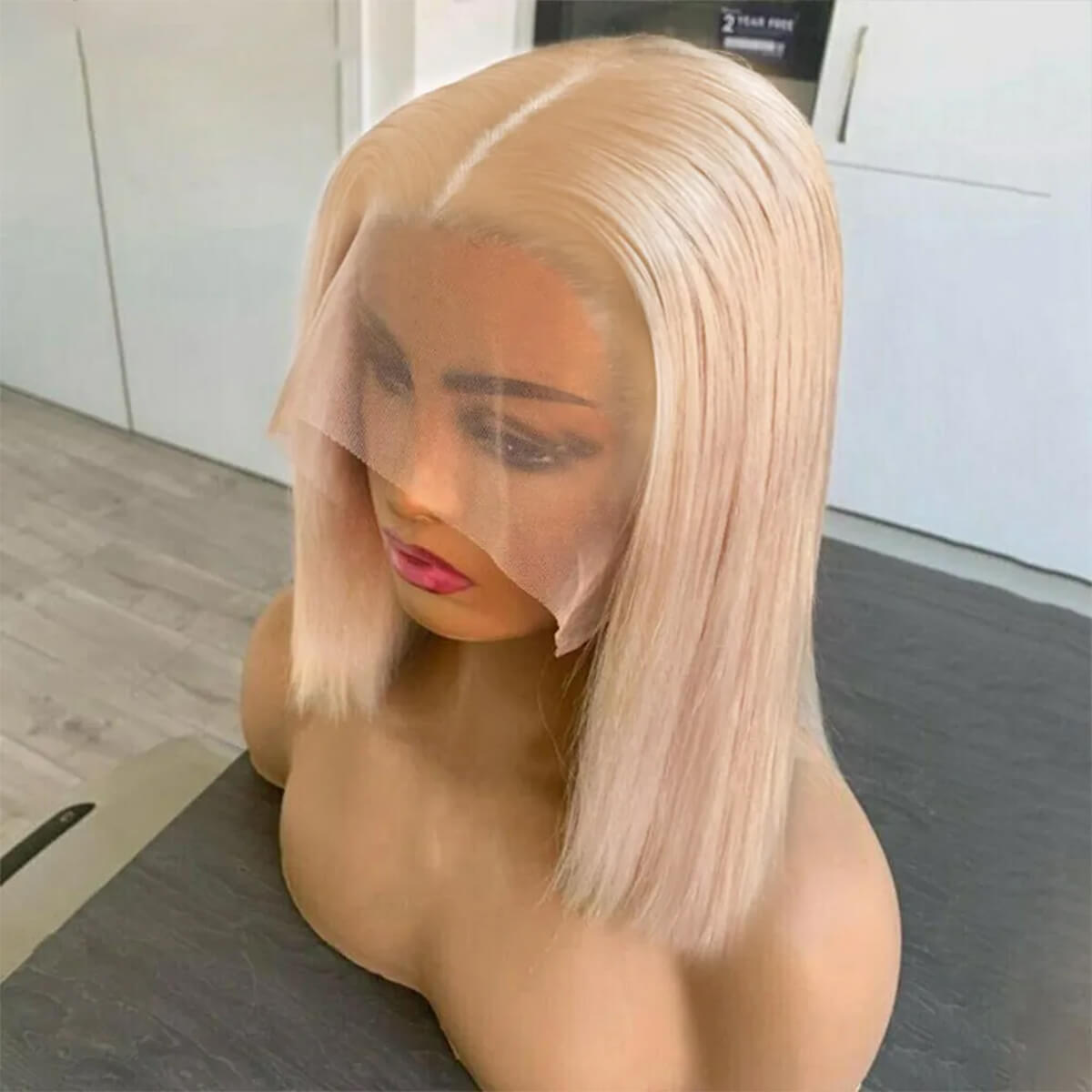 ash blonde straight bob wig (2)