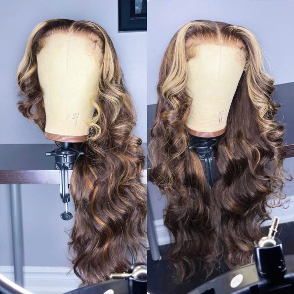 balayage highlight body wave wig (1)