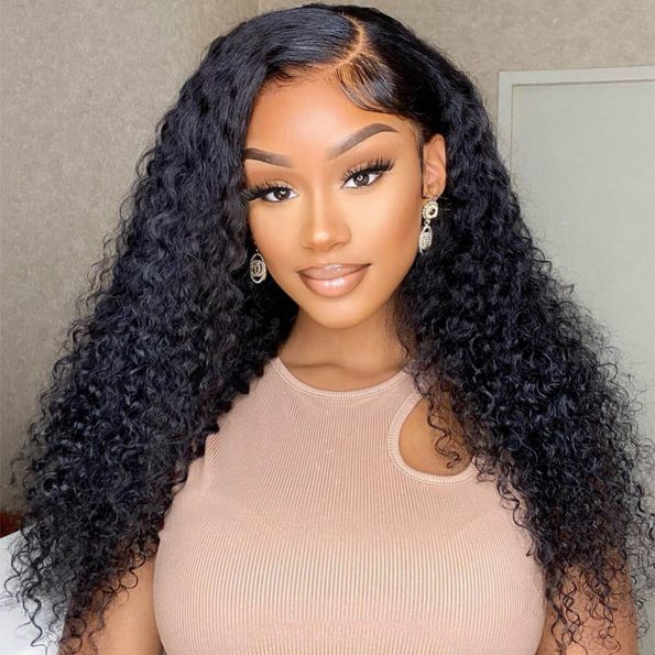 breathable air cap curly wear go glueless wig (1)
