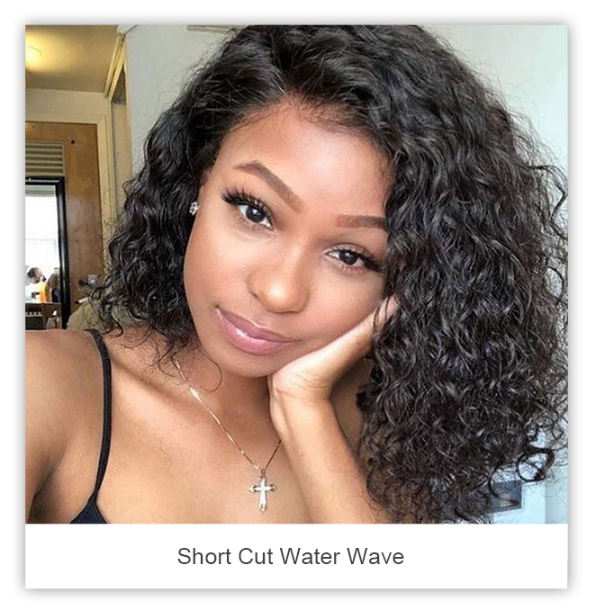 celie hair short cut water wave