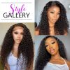 Curly Hair 3 Bundles With Closure