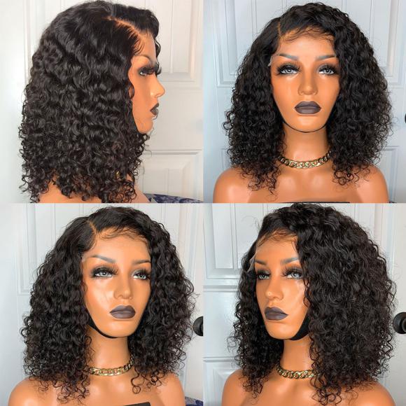 curly bob wig