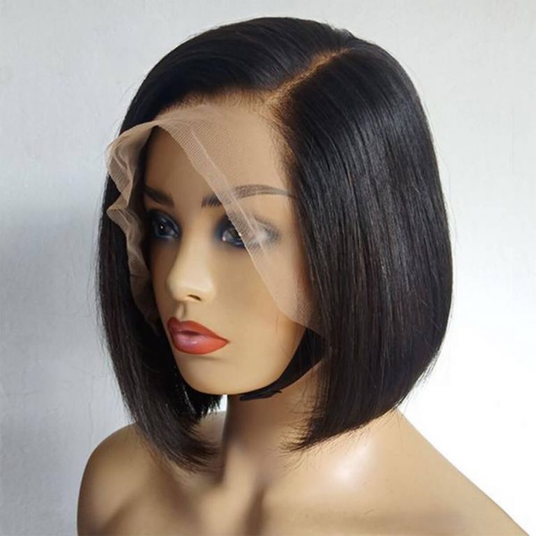 Bob Short 13x4 Lace Front Wigs Side Part For Black Women | Celie Hair