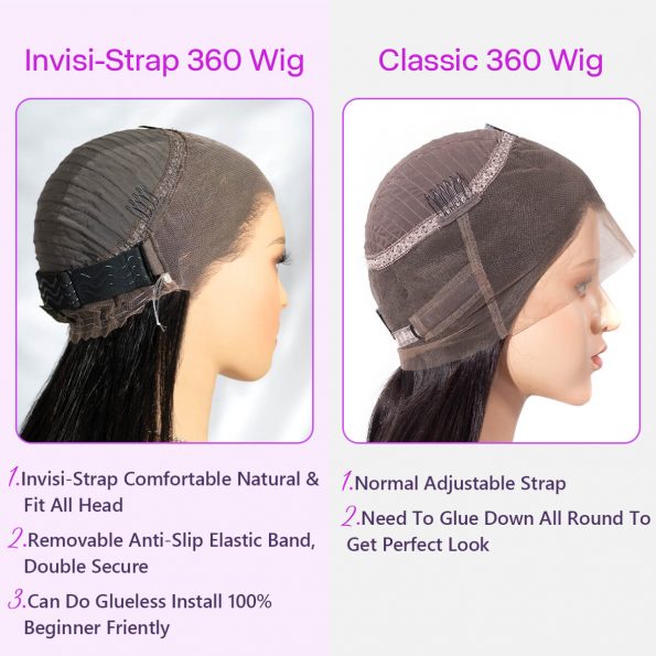 invisi strap 360 vs classic 360