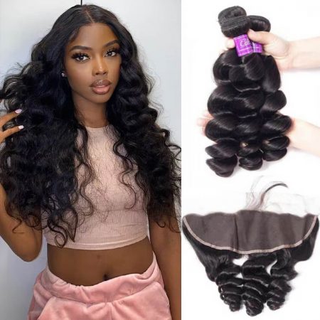 loose wave bundles with frontal