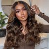 ombre highlight hd lace body wave wig (2)
