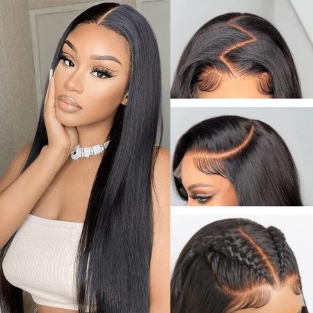 pre-bleached knots 13x6 hd lace frontal wig (1)