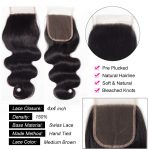 Body Wave Hair 3 Bundles With Closure