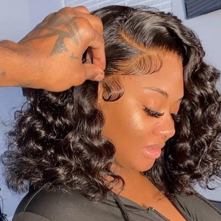 Slay @fancylips88 Read the article here - http://blackhairinformation.com/ hairstyle-gallery/slay-fancylips… | Human hair lace wigs, Hair, Bob  hairstyles with bangs