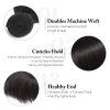 Straight Hair 3 Bundles With Frontal