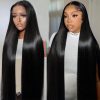 straight long hair wig