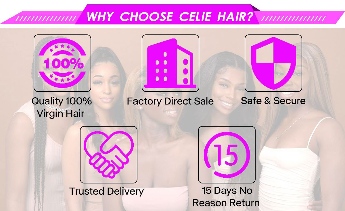 celie hair lace front wigs description