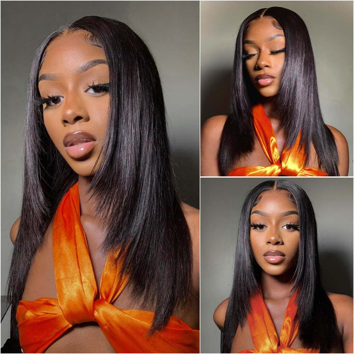 Straight Human Hair Lace Front Wig | Human Hair Wig | Celie Hair