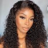 glueless curly lace front wig (1)