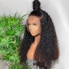 glueless curly lace front wig (1)