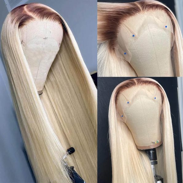 ombre blonde lace front wig (1)