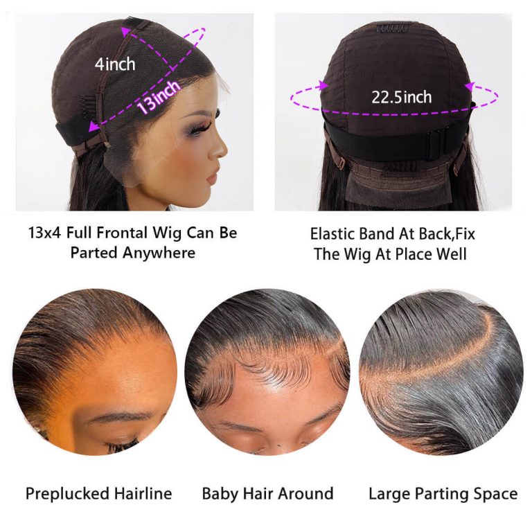 Glueless Lace Wigs Human Hair Loose Wave Wigs | Celie Hair