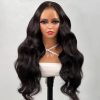 pre-bleached knots loose body wave wig (2)