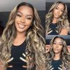 honey blonde hd lace frontal wig (2)