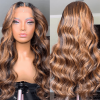 Ombre Highlight Body Wave with Dark Roots (1)