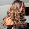 Ombre Highlight Body Wave with Dark Roots (1)