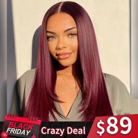 black friday layer cut straight wig