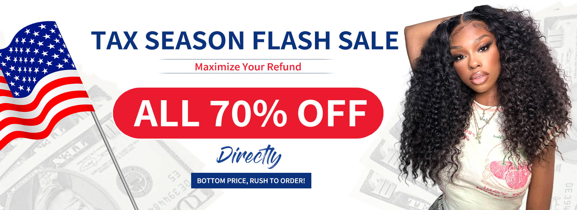 flash sale 70% off