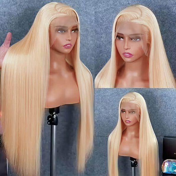 ash blonde 13×6 lace front wig (1)