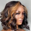 flash sale short cut loose body wave wig (3)