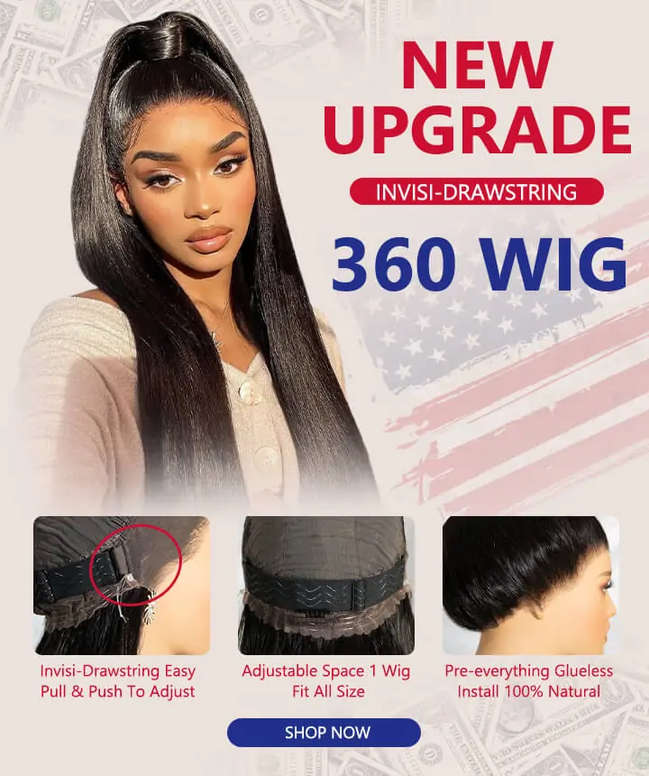 360 upgrade glueless wig