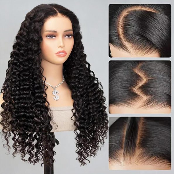 glueless snug fit deep wave wig (1)