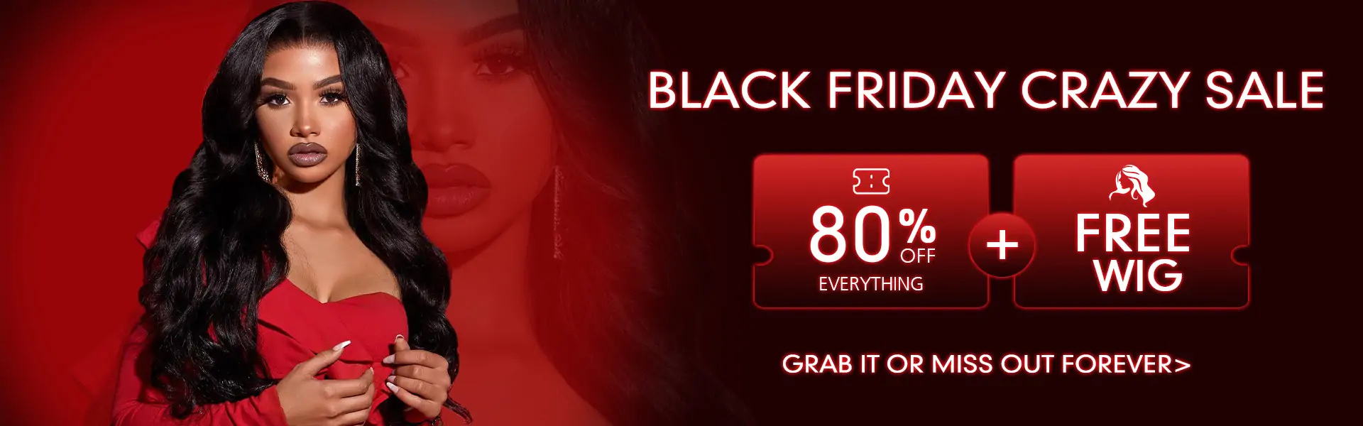 black friday 80% off + free wig (1)