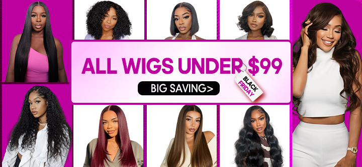 black friday all wigs under $99 crazy sale