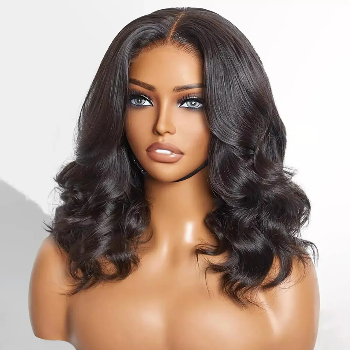 short cut loose body wave wig