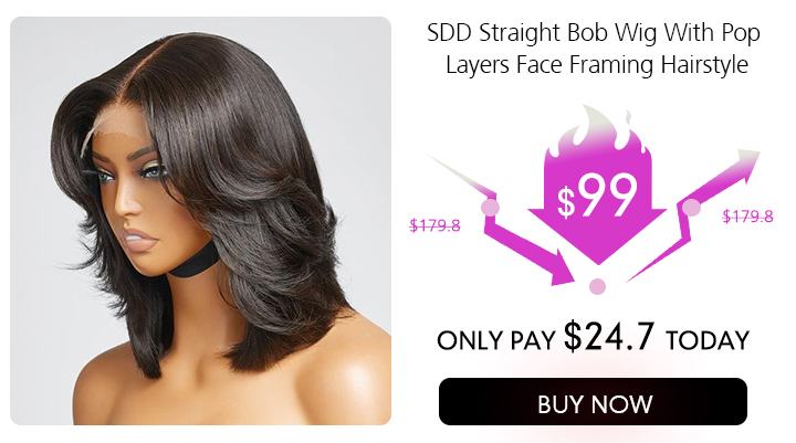 layer cut bob wig