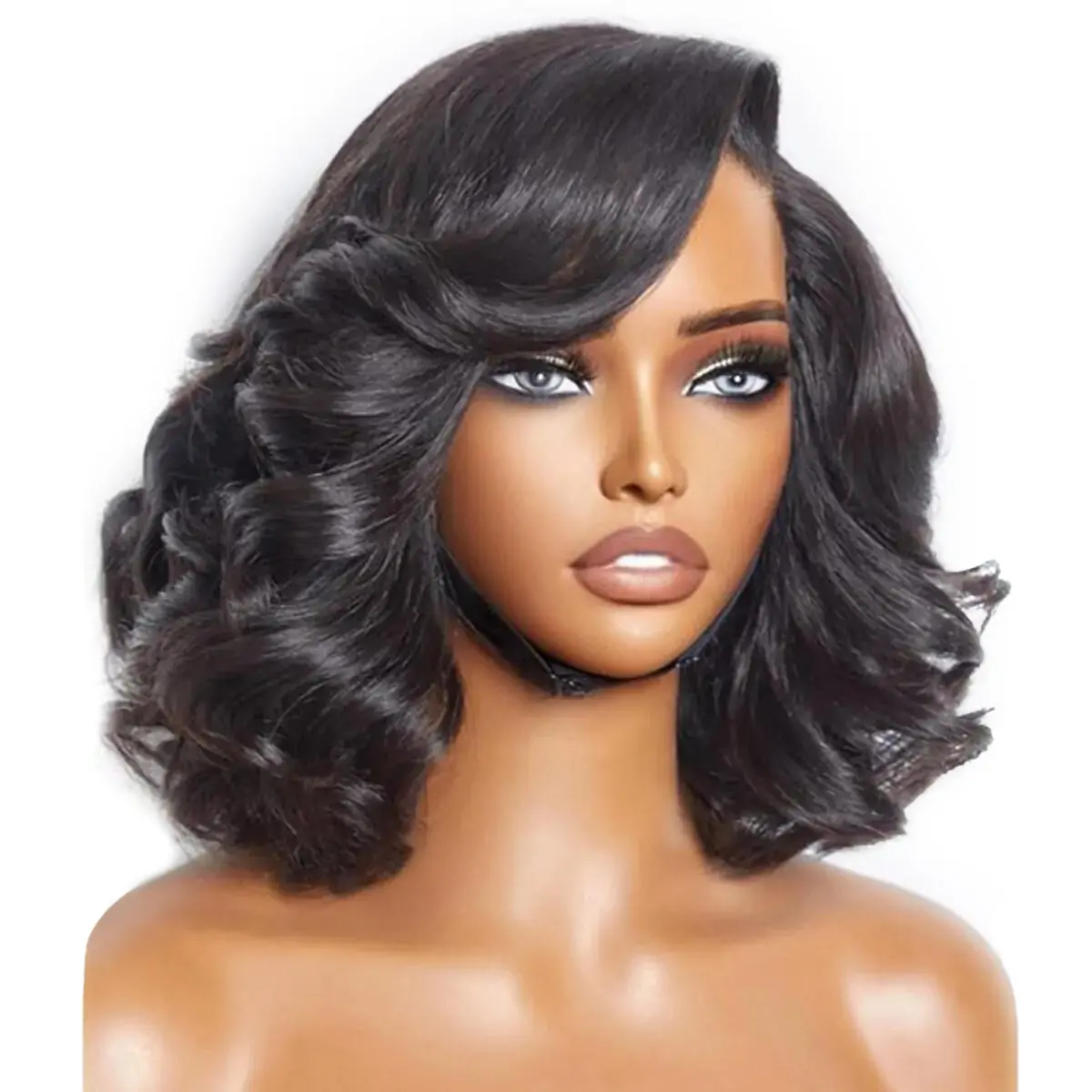 short body wave wig