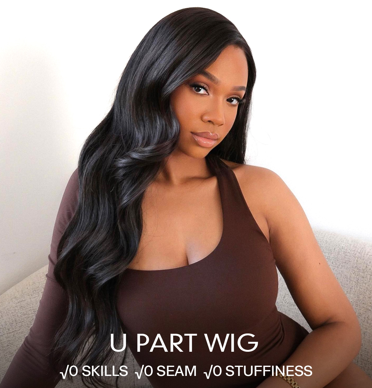 u part body wave wig